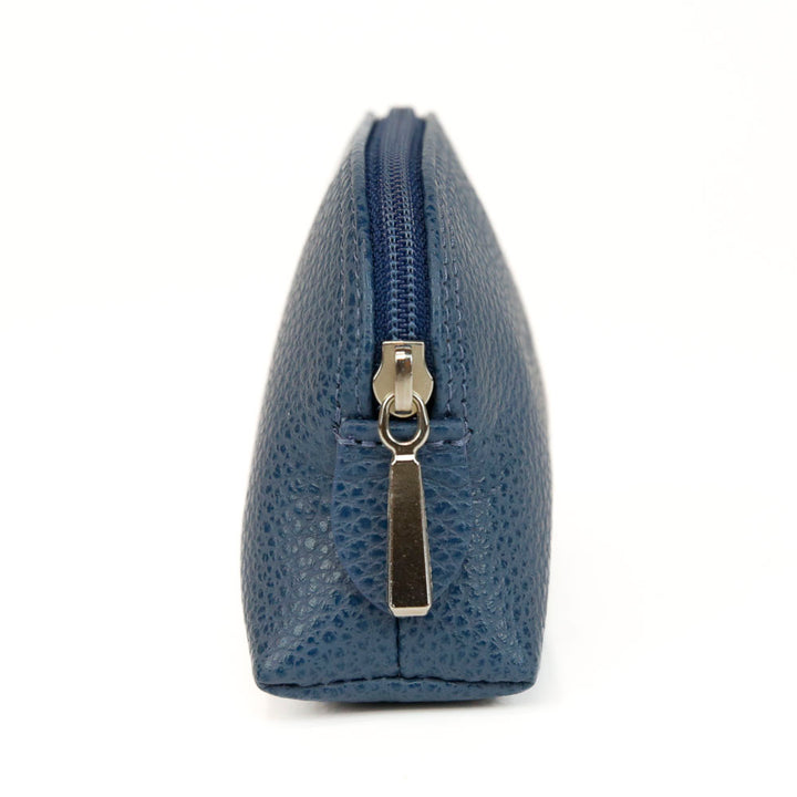 Longchamp Blue Leather Mini Coin Purse