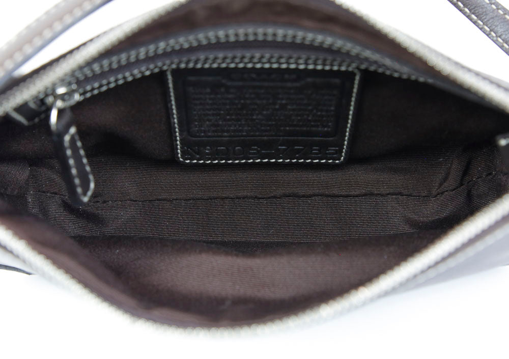 Coach Brown Leather Small Shoulder Bag