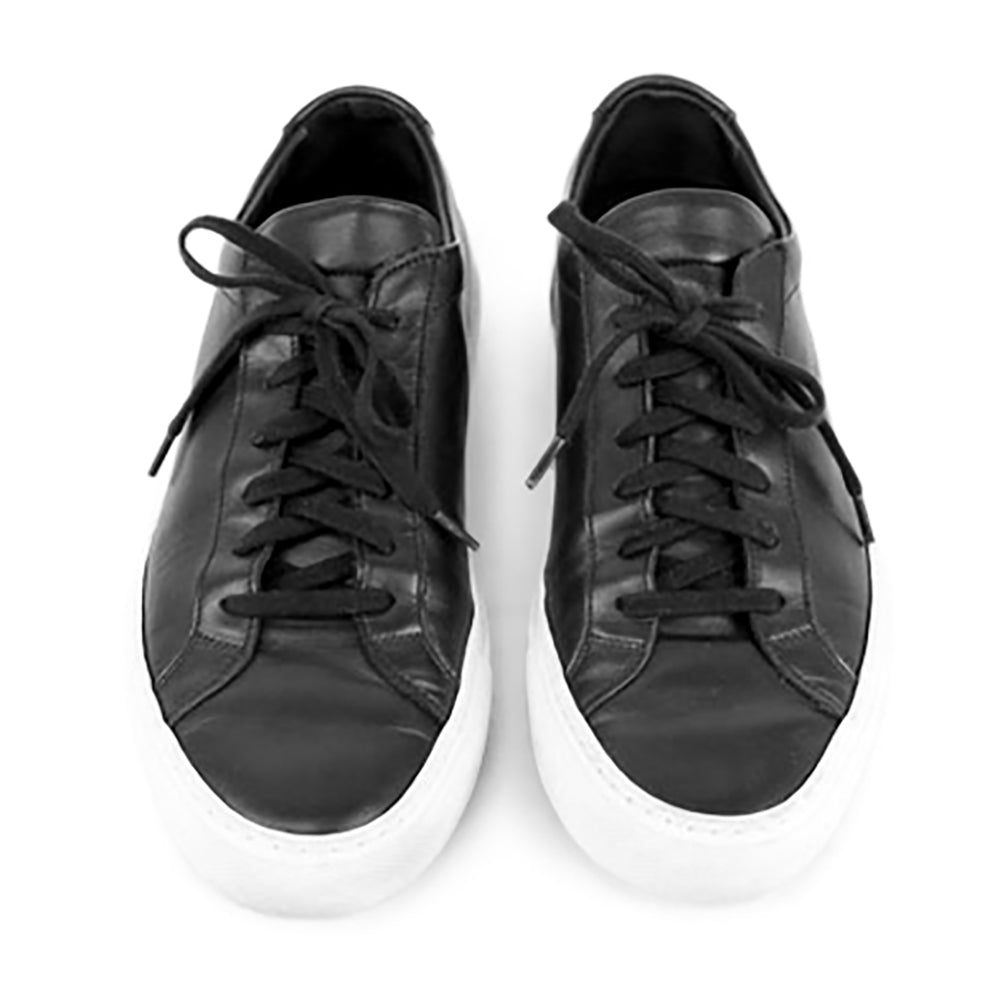 Common Projects Black Leather Sneakers