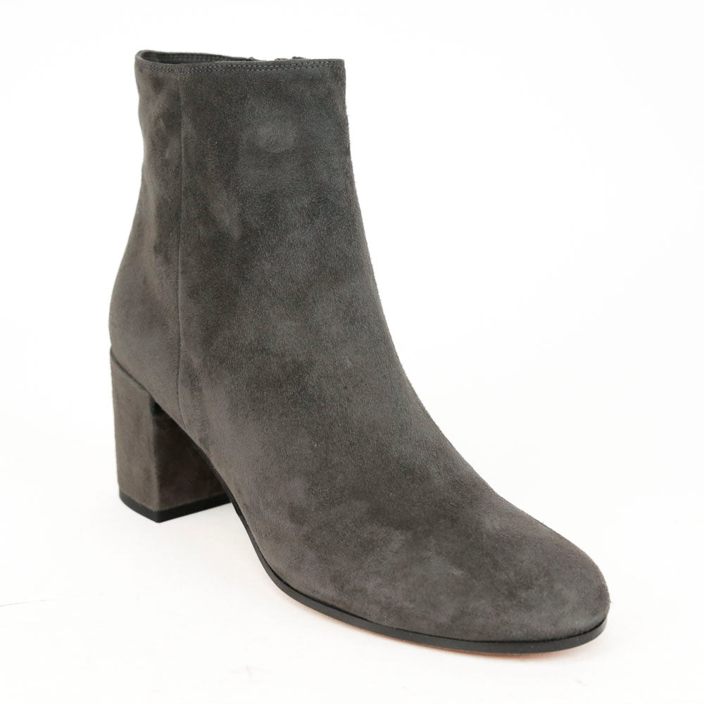 Vince Gray Suede Ankle Boots