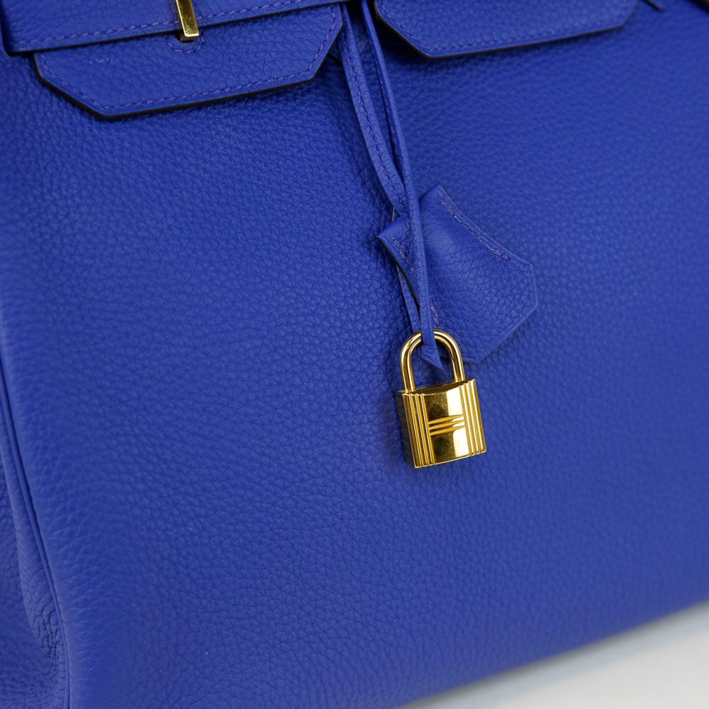 Blue Birkin Bag