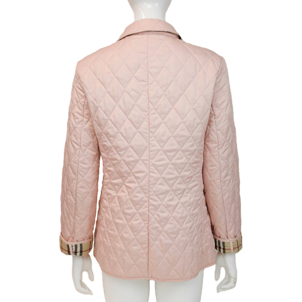 Burberry London Pink Quilted Jacket