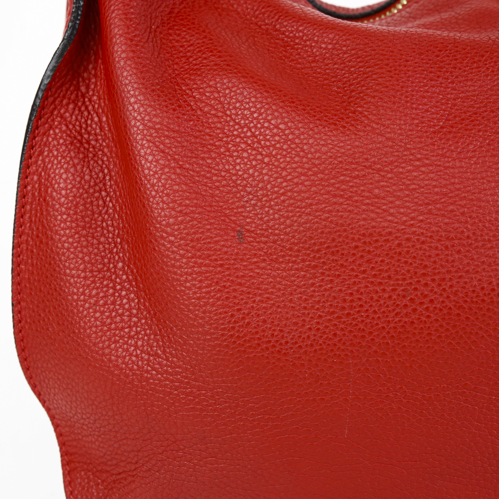 Chloé Red Leather Medium Marcie Satchel