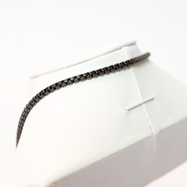 YSL Wood & Mother of Pearl Toggle Necklace