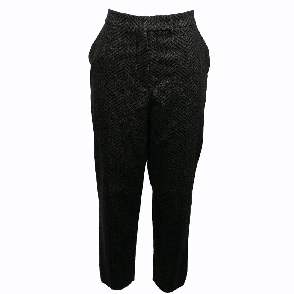 front view of Brunello Cucinelli Sequin Chevron Pants