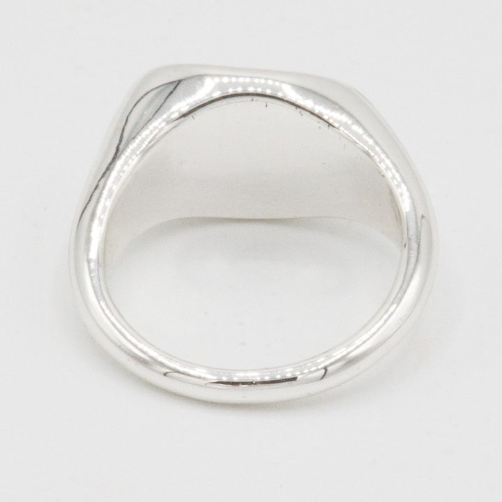 Jenny Bird Dee Signet Silver Ring