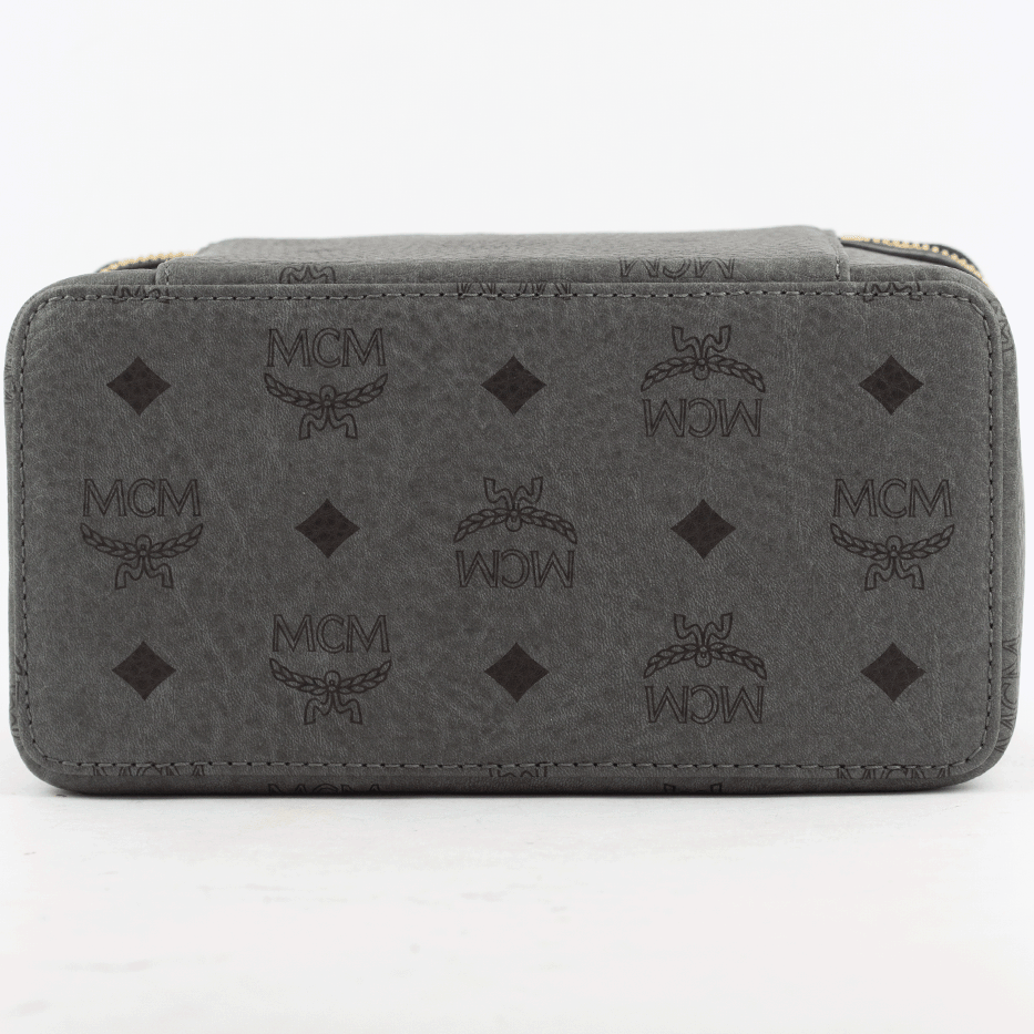 MCM Rockstar Gray Visetos Vanity Case