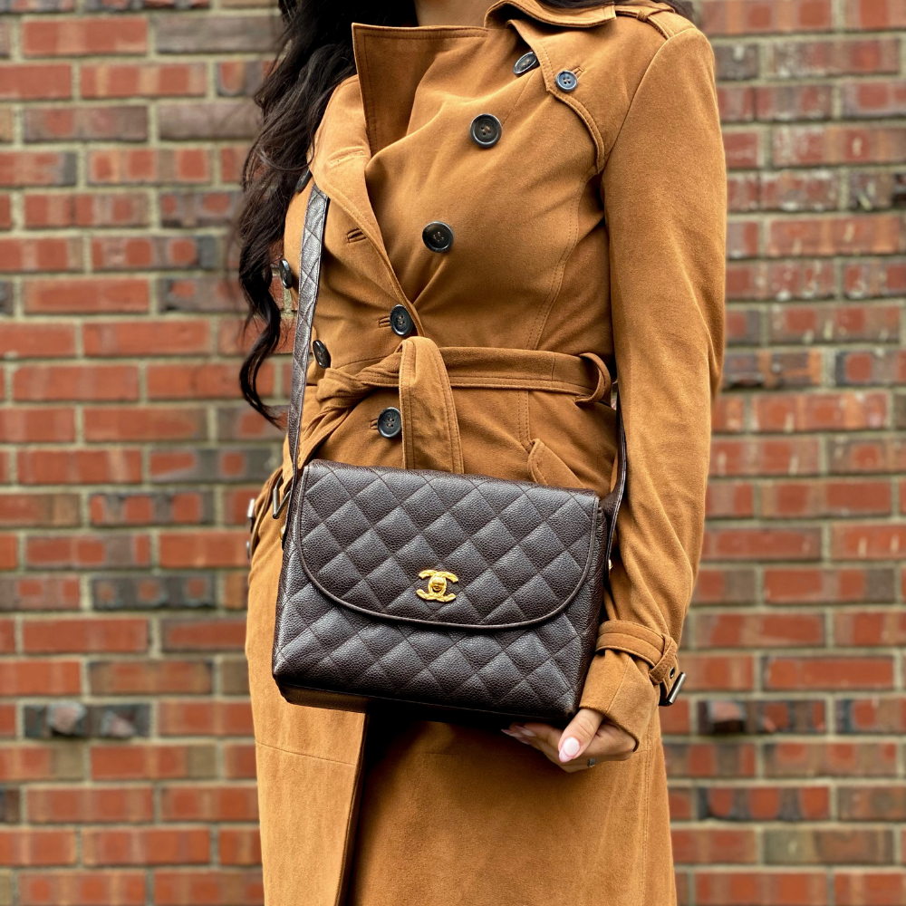 Chanel double 2025 crossbody bag