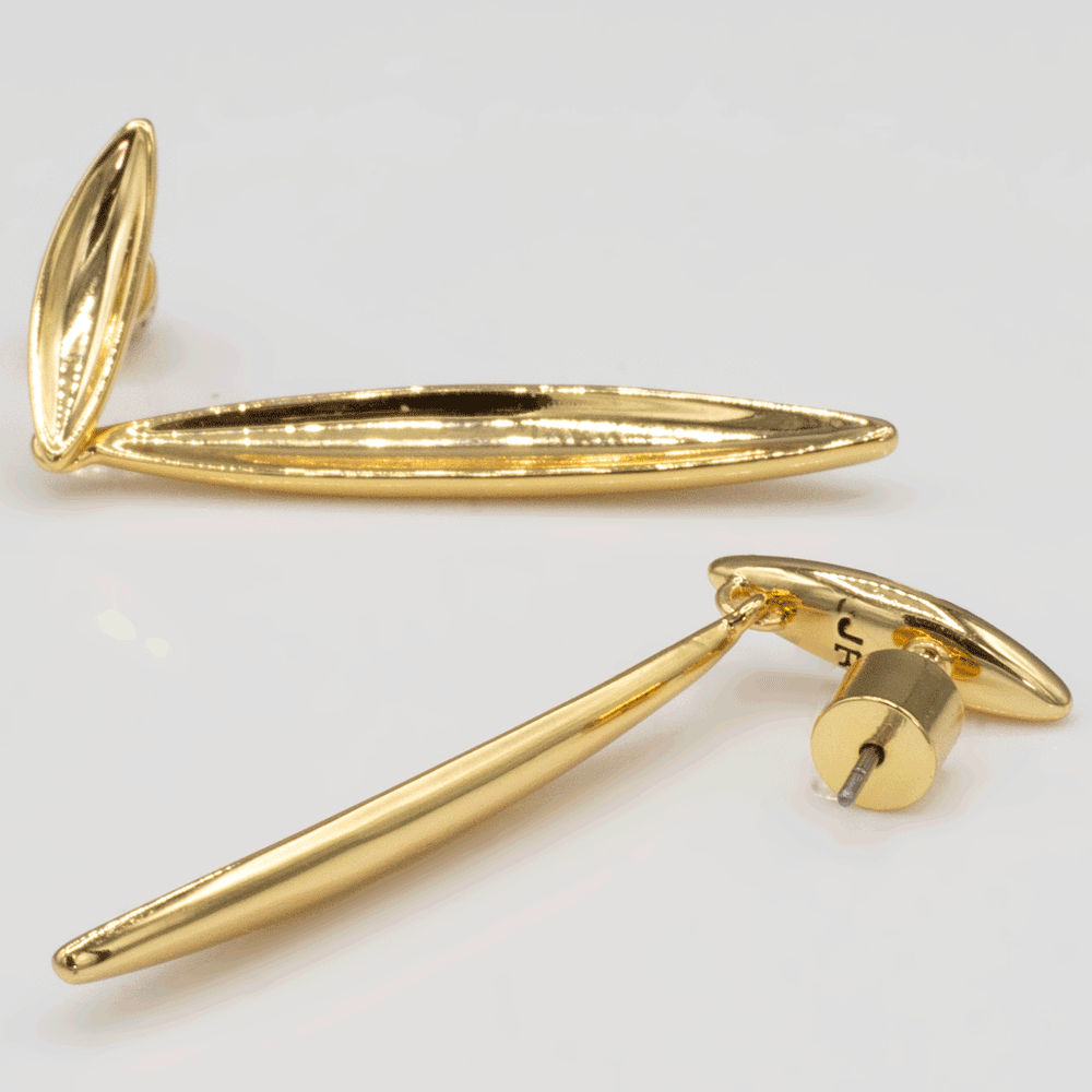 Jenny Bird Studio Drop Gold Earrings
