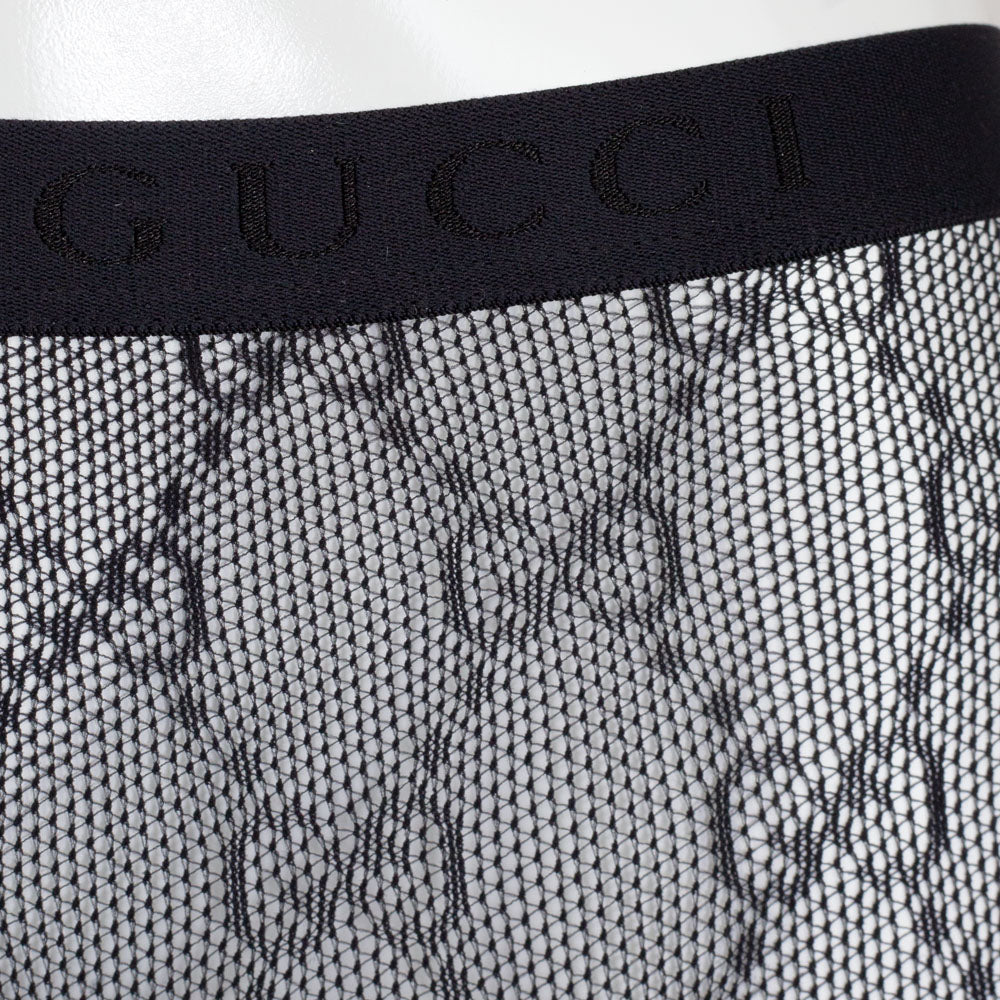 Gucci Black GG Supreme Tights