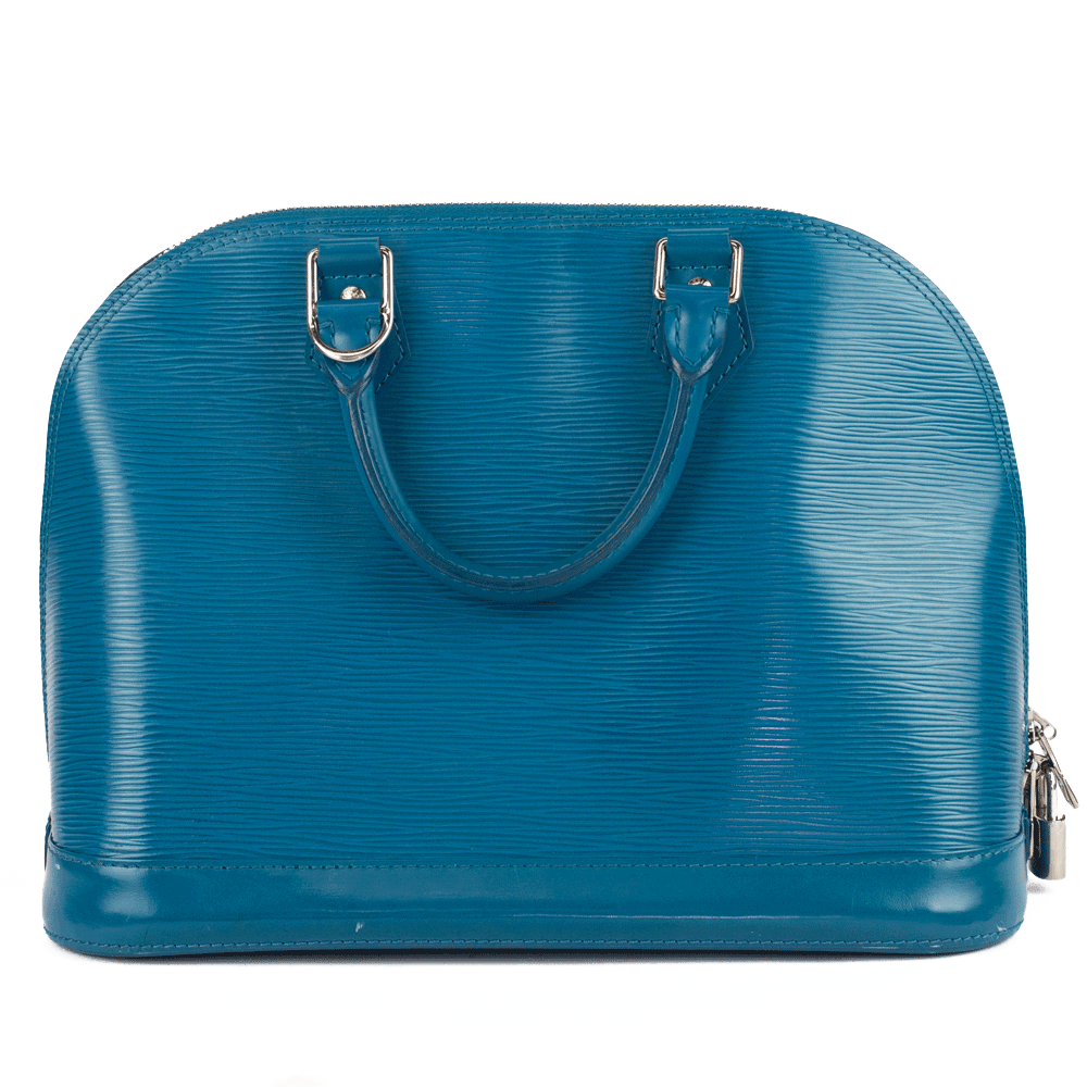Louis Vuitton Blue Epi Leather Alma PM