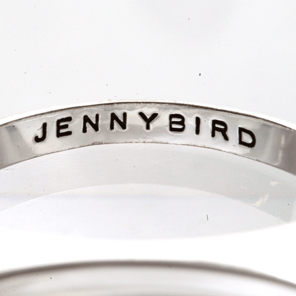 Jenny Bird Groove Silver Ring