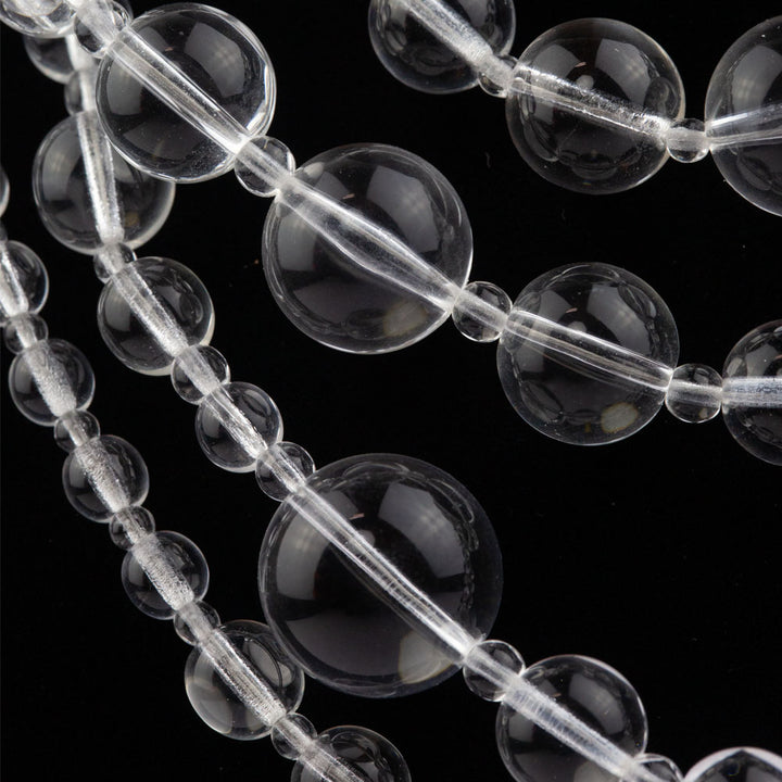 Chanel Clear Resin Layered Necklace