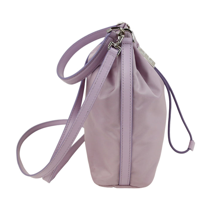 Givenchy 4G Lilac Nyon Bucket Mini Bag