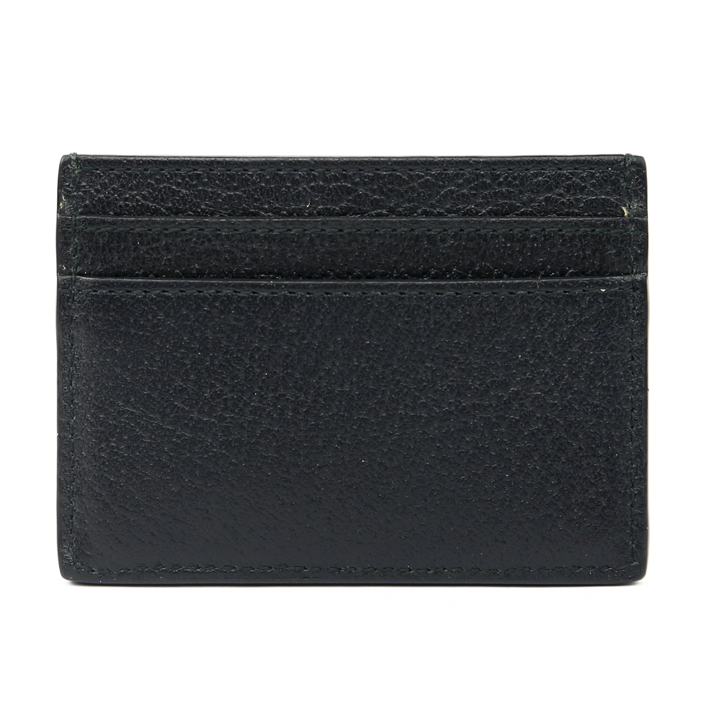 back view of Gucci Black Leather Ophidia Card Case