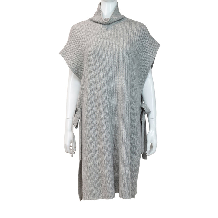 Rosetta Getty Gray Knit Tunic Sweater