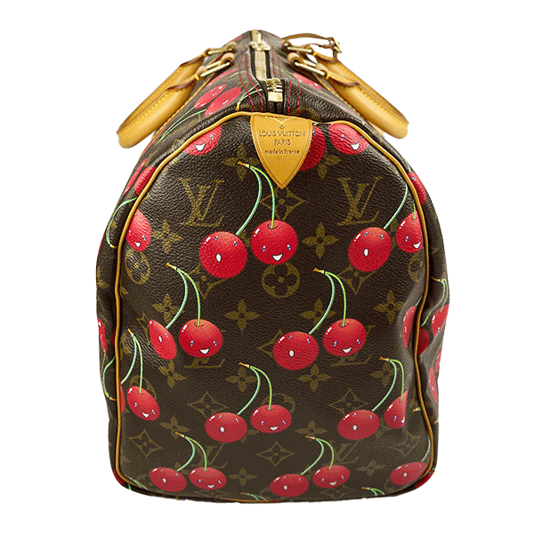 cherry louis vuitton backpack Louis Vuitton Takashi Murakami Cherry Keepall 45 (2005)