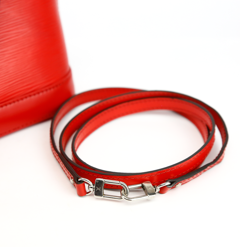 Louis Vuitton Red Epi Leather Alma BB