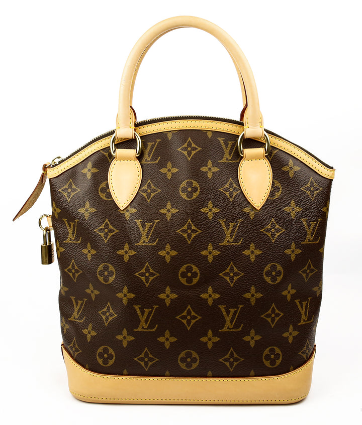 Louis Vuitton Monogram Coated Canvas Lockit Tote