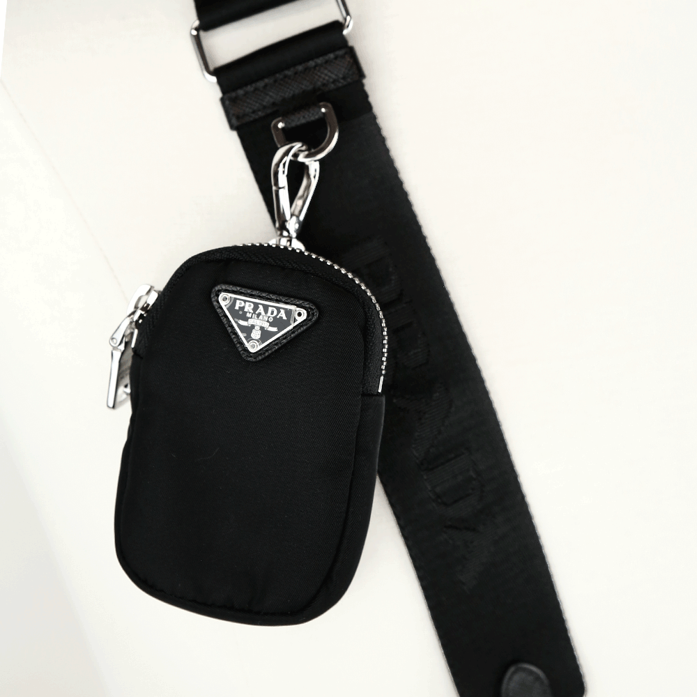 Prada Black Re-Edition 2005 Re-Nylon Bag