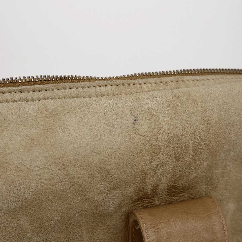 Christian Dior Vintage Shearling Flight Bag