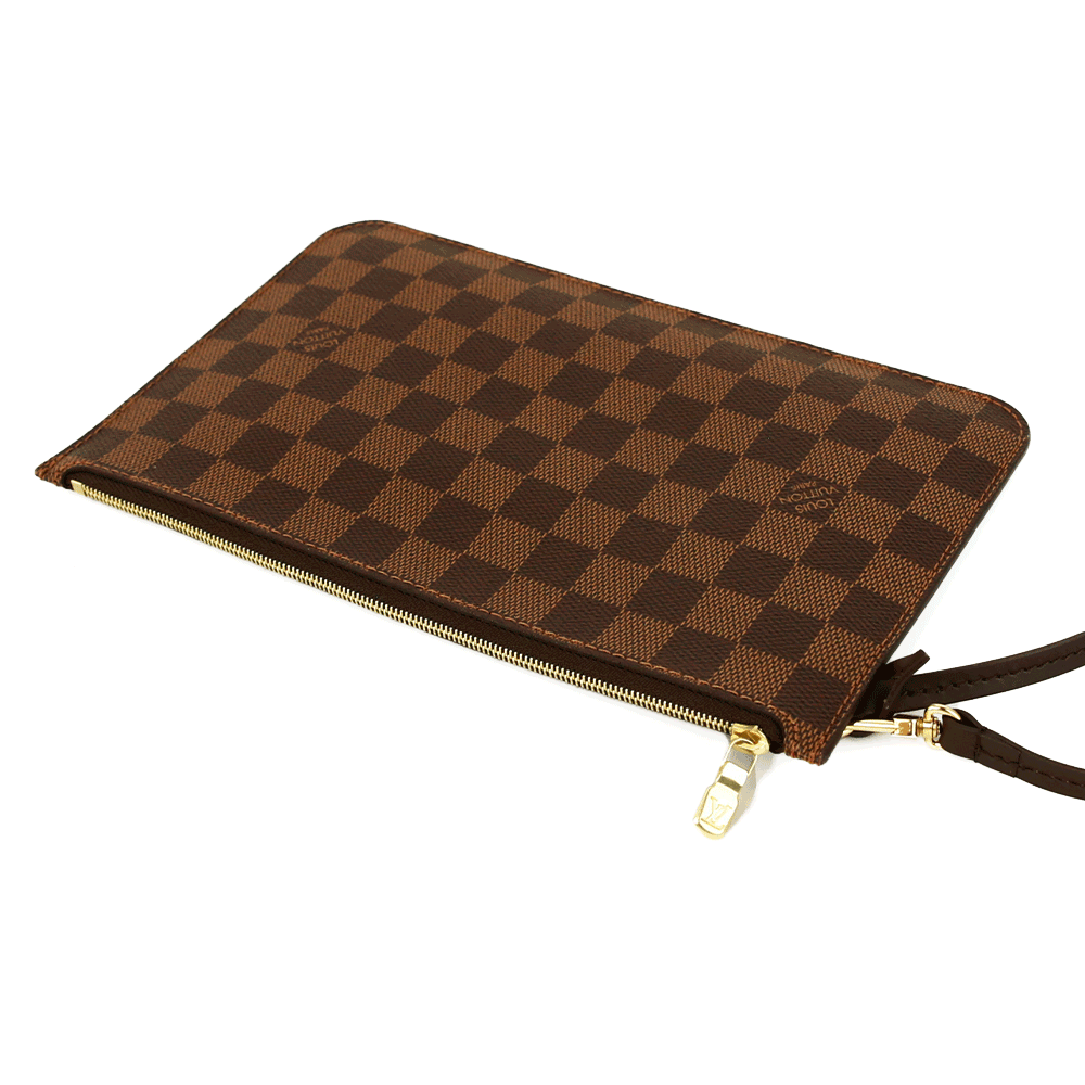 Louis Vuitton Damier Ebene Neverfull MM Pochette