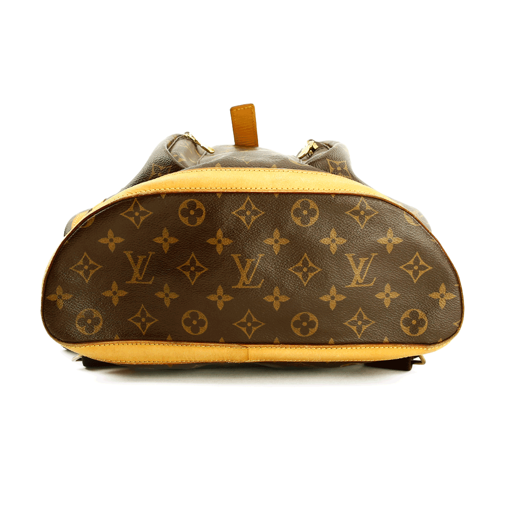 Base view of Louis Vuitton Monogram Canvas Sac A Dos Bosphore Backpack