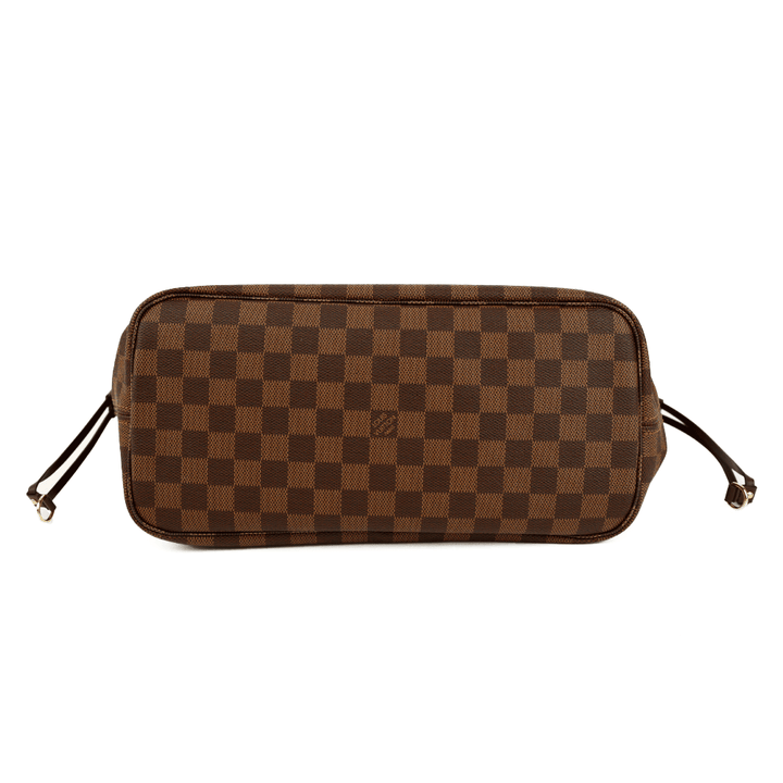 base view of Louis Vuitton Damier Ebene Neverfull MM