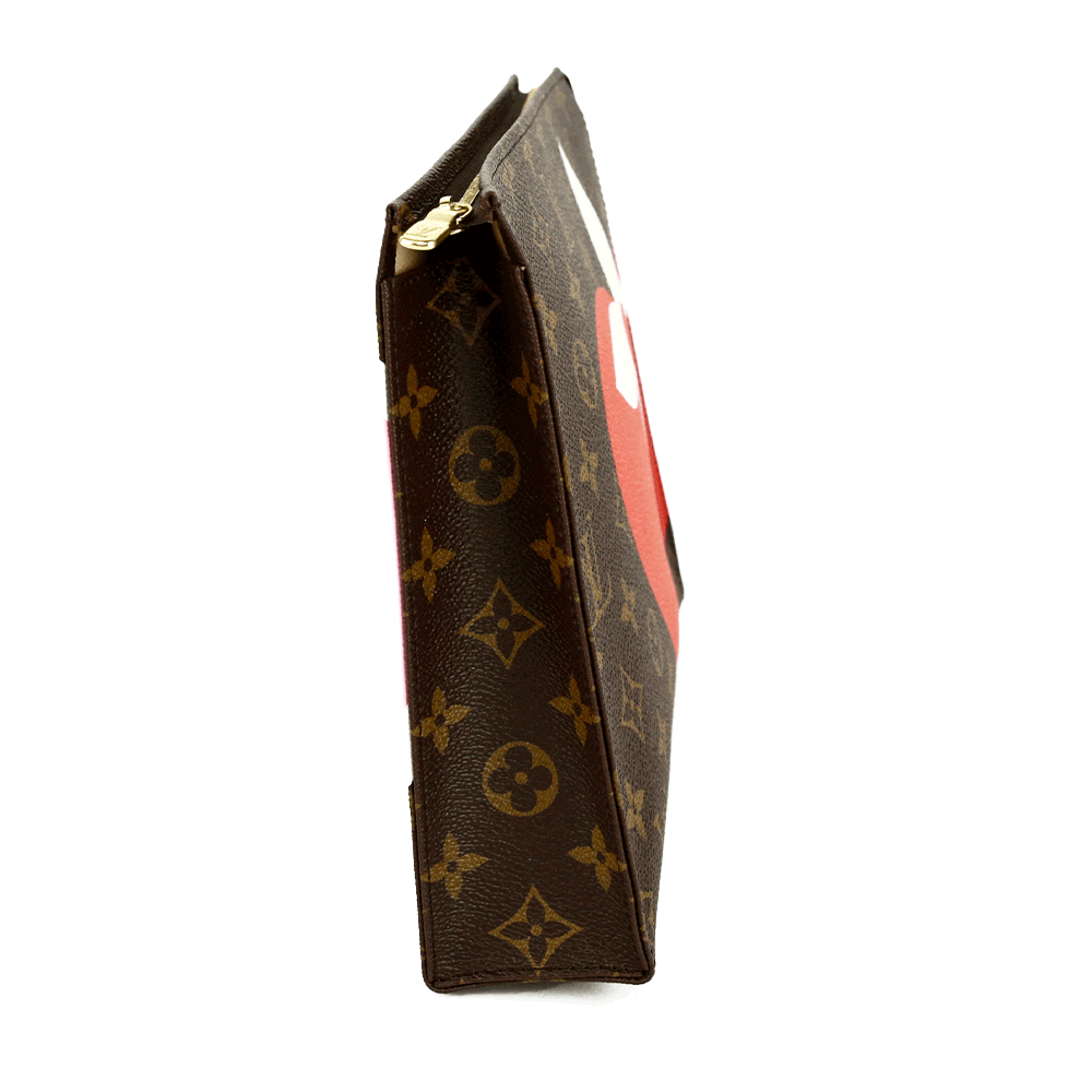 side view of Louis Vuitton Game On Monogram Toiletry Pouch 26
