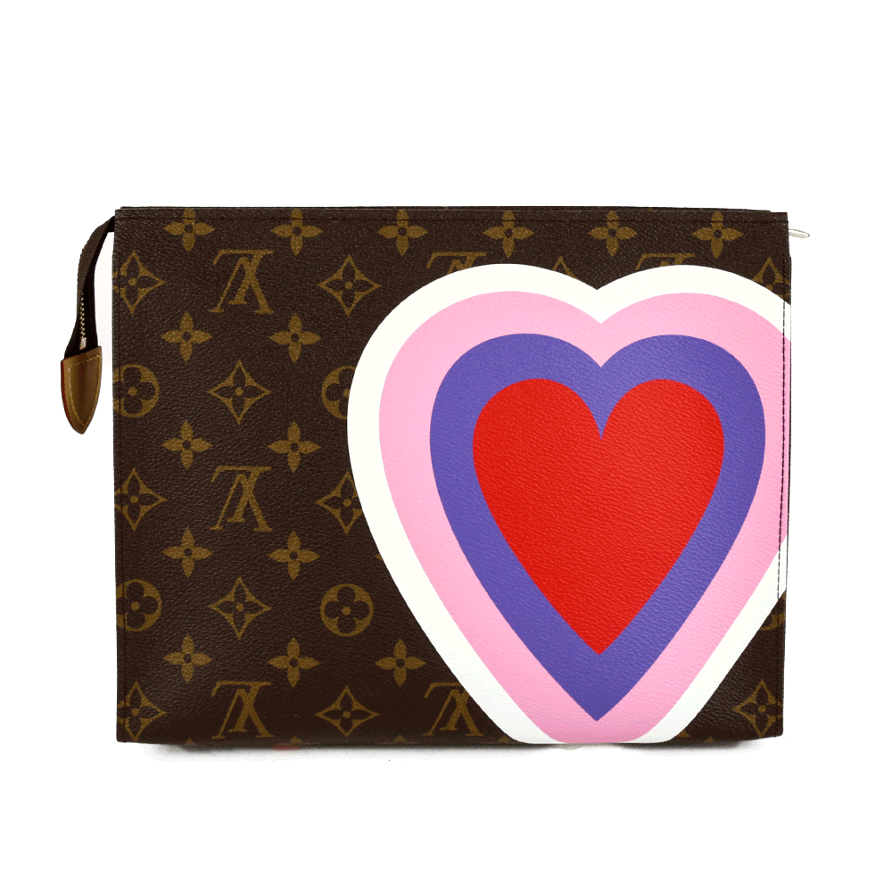 back view of Louis Vuitton Game On Monogram Toiletry Pouch 26