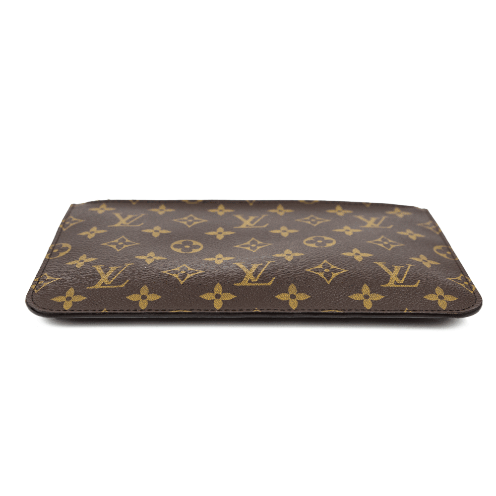 base view of Louis Vuitton Monogram Coated Canvas Neverfull Pochette
