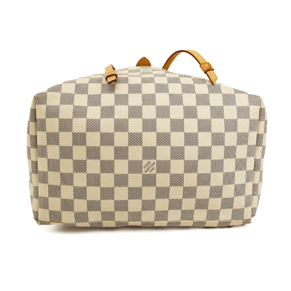 base view of Louis Vuitton Damier Azur Sperone Backpack