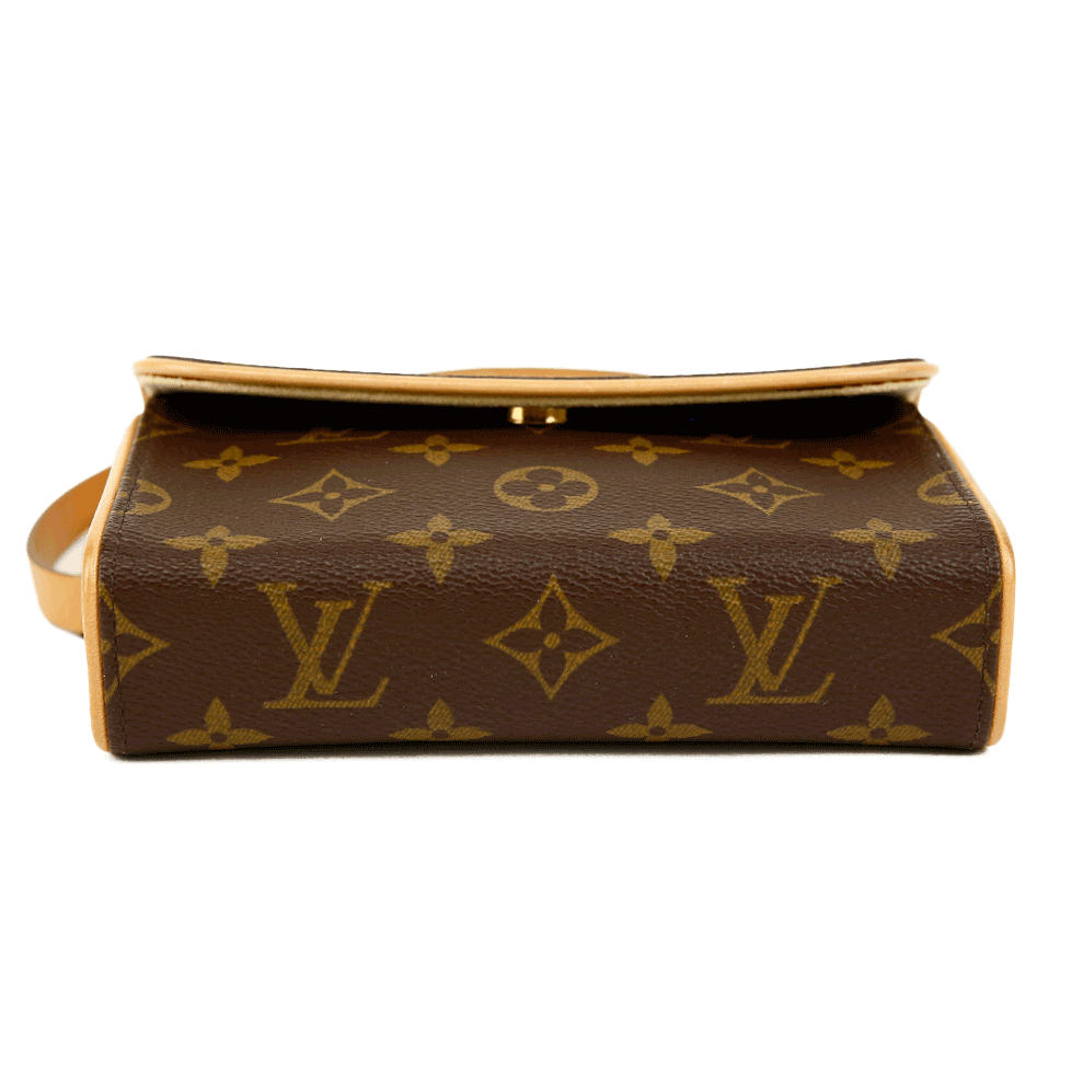 base view of Louis Vuitton Monogram Coated Canvas Pochette Florentine Belt Bag