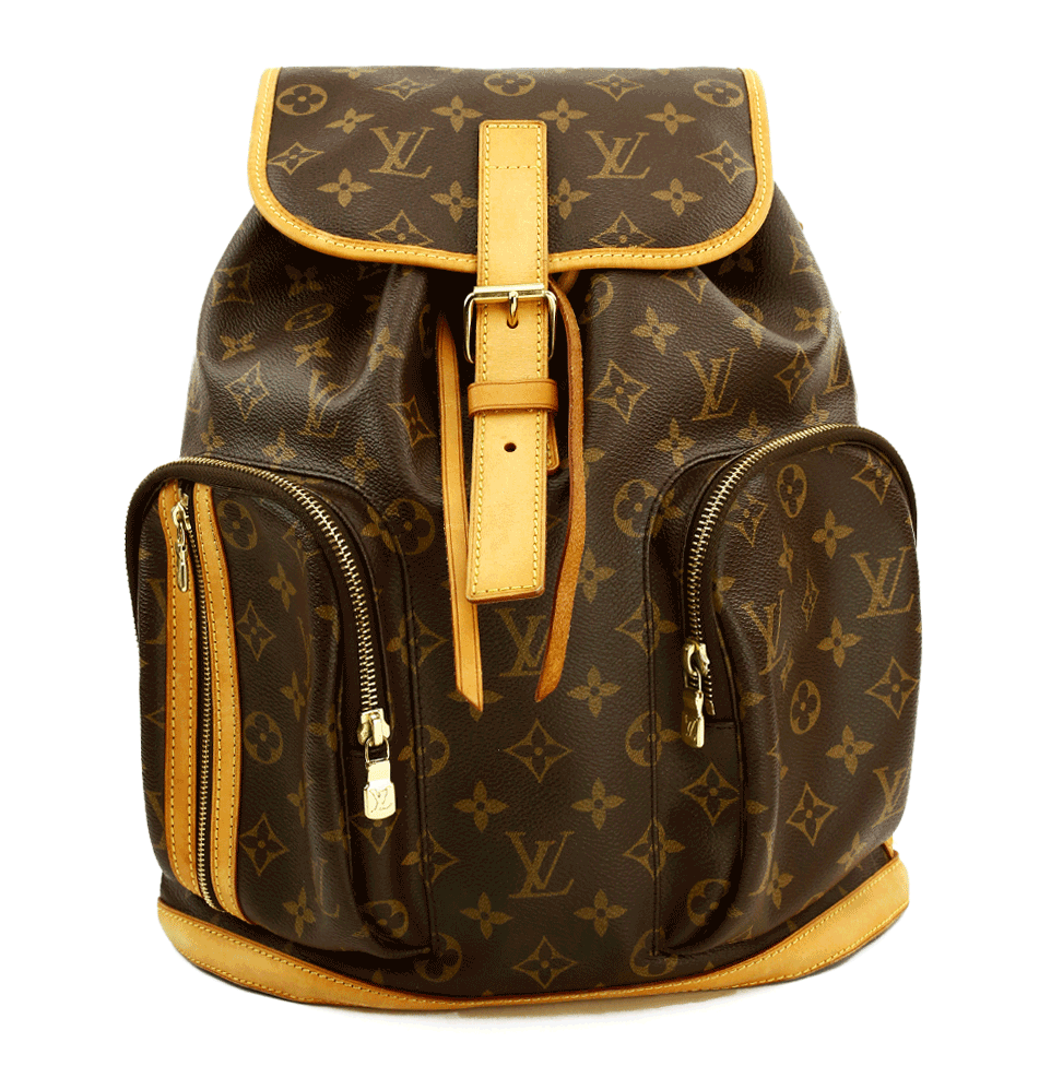 Front view of Louis Vuitton Monogram Canvas Sac A Dos Bosphore Backpack
