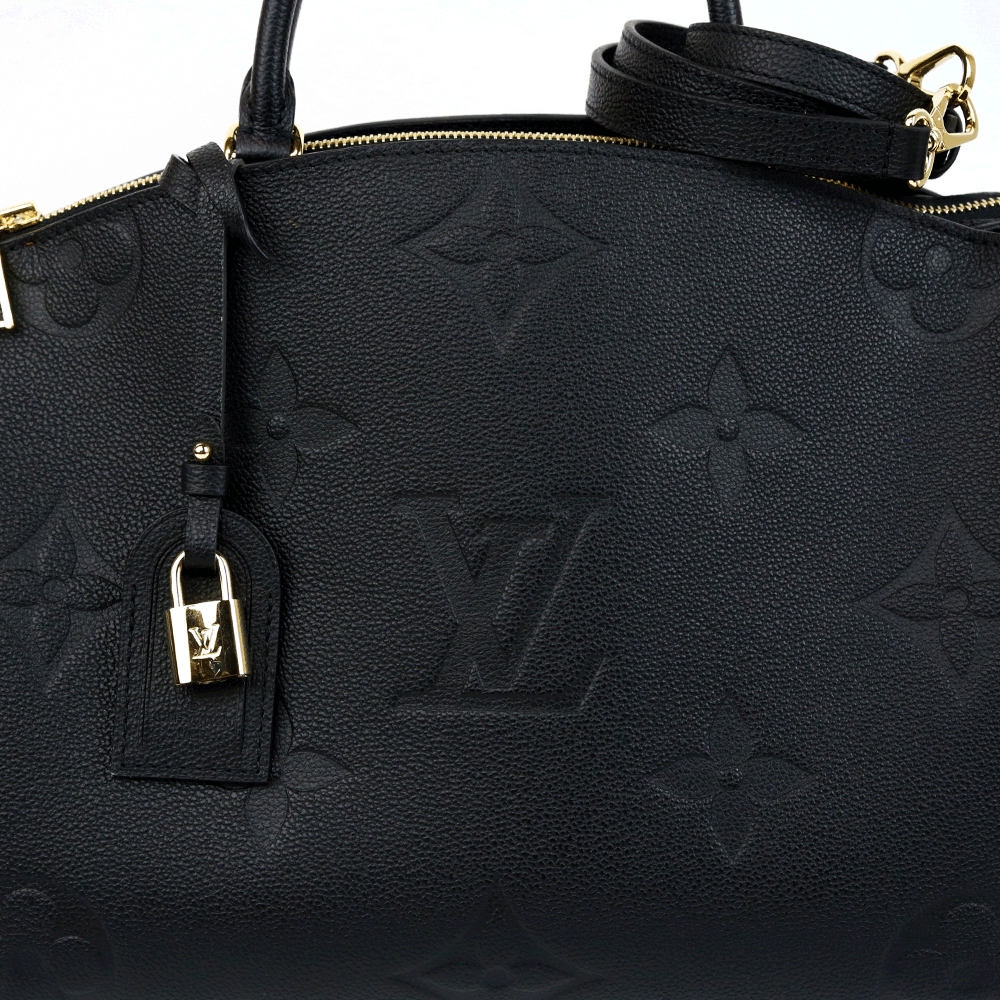 Louis Vuitton LV Grand Palais tote bag black Leather ref.355050