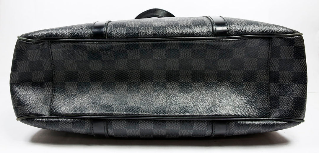 Louis Vuitton Damier Graphite Coated Canvas Tadao PM Shoulder Bag