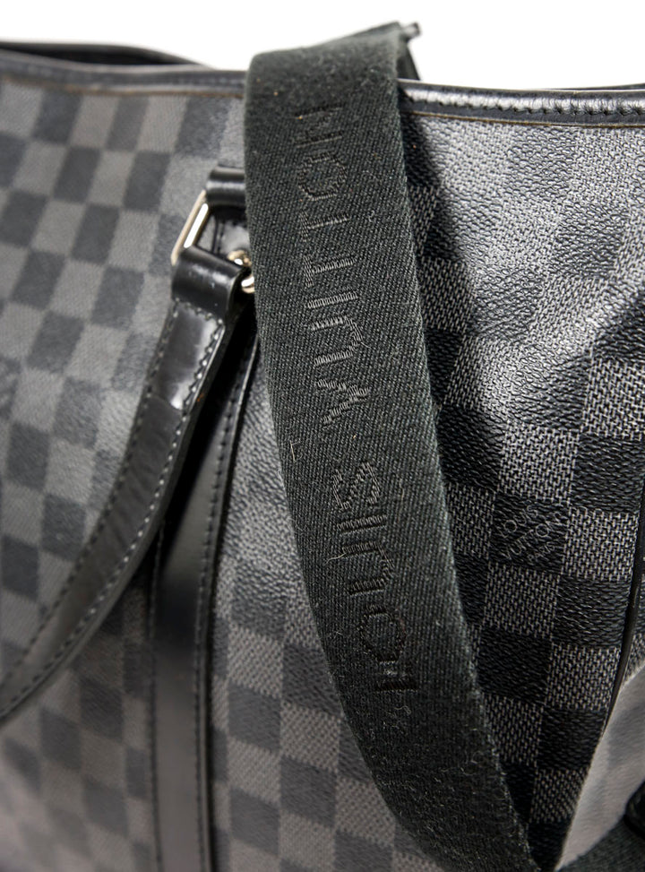 Louis Vuitton Damier Graphite Coated Canvas Tadao PM Shoulder Bag