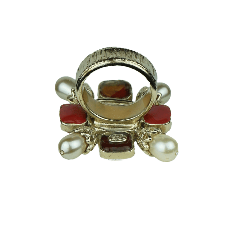 Chanel Gripoix Cocktail Ring