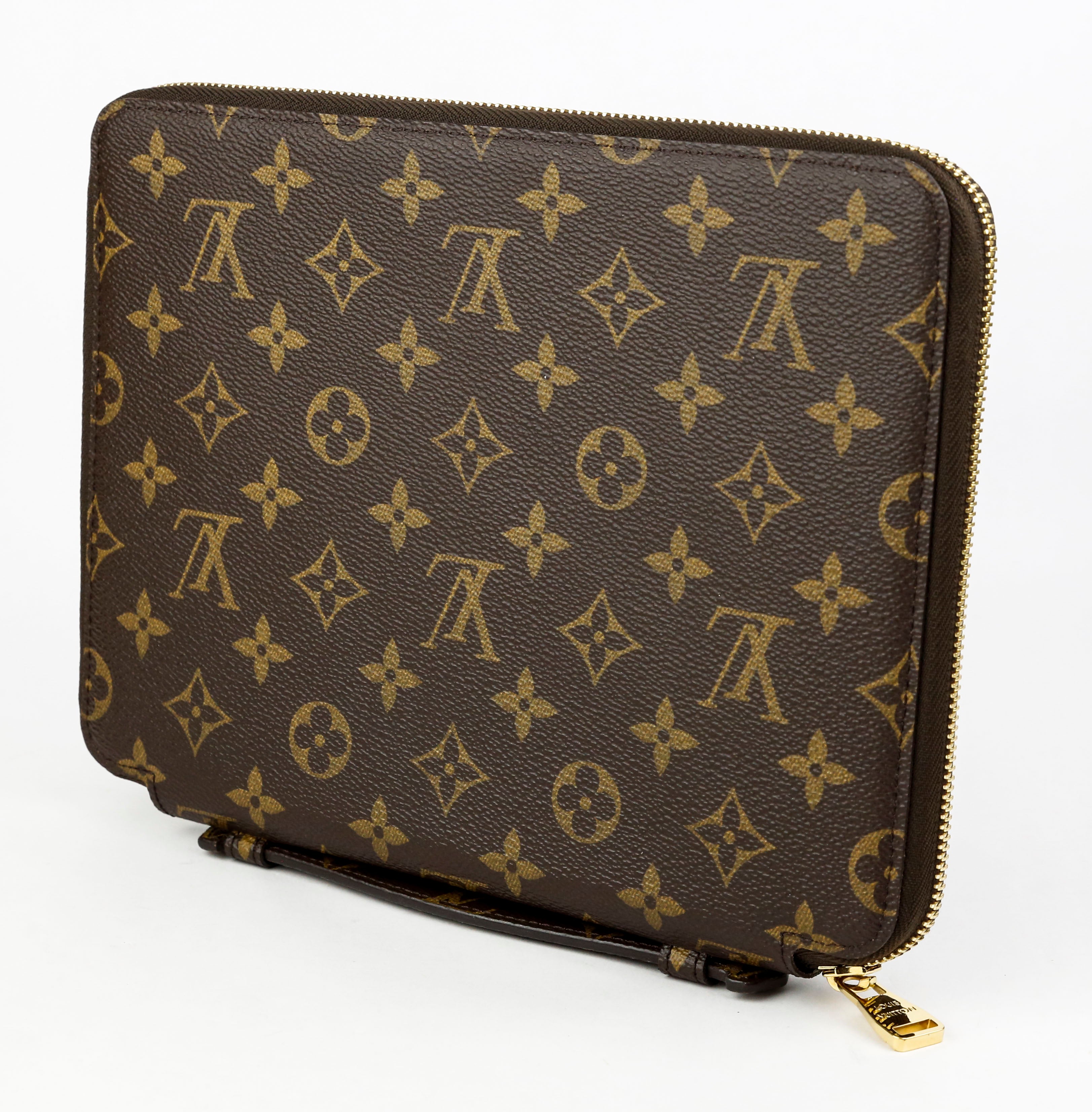 Louis Vuitton iPadケース モノグラム ブラウン ルイヴィトン LOUIS VUITTON iPad Cover / Tablet Case Brown Monogram LV