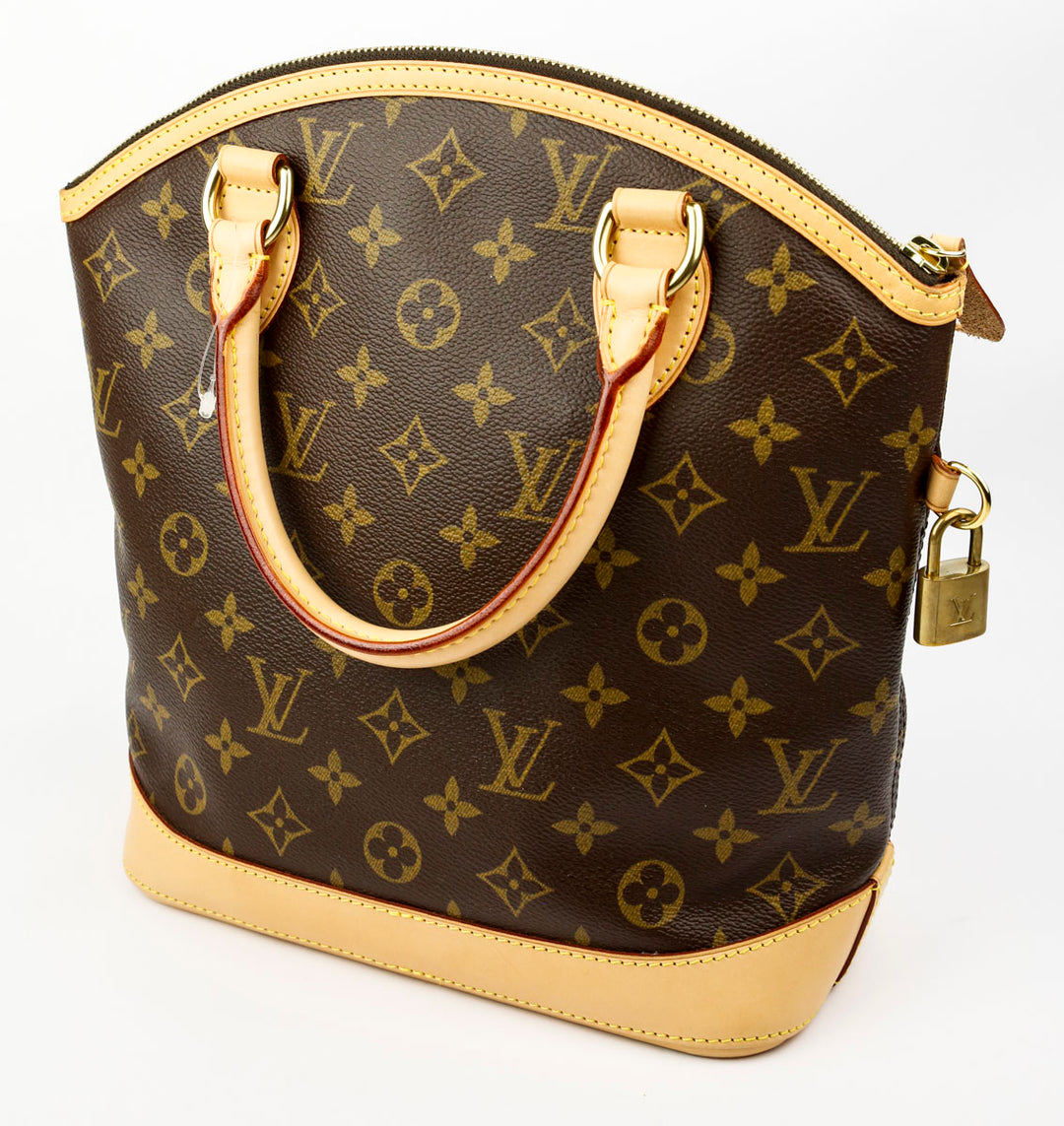 Louis Vuitton Monogram Coated Canvas Lockit Tote