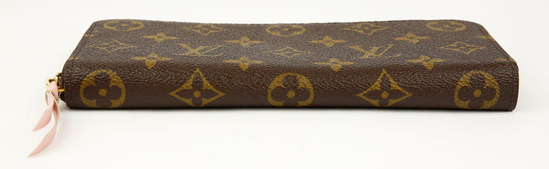 Louis Vuitton Monogram Coated Canvas Clemence Wallet