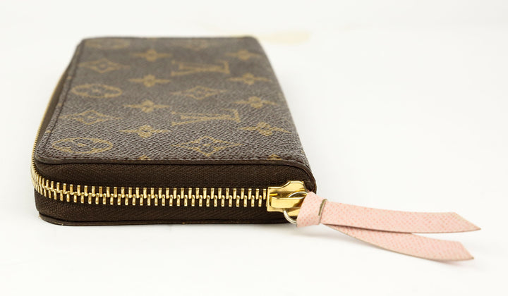 Louis Vuitton Monogram Coated Canvas Clemence Wallet