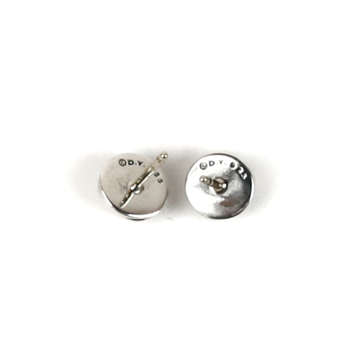 David Yurman Sterling Silver Sculpted Cable Stud Earrings