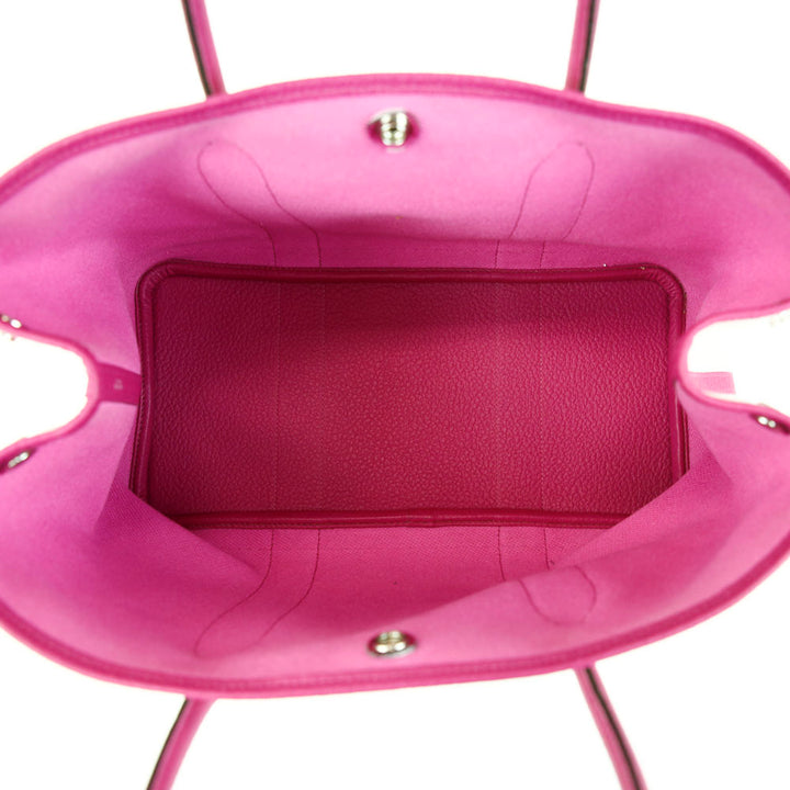 Hermès Pink Toile Garden Party 36