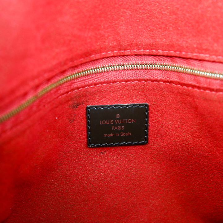 Louis Vuitton Reggia Damier Ebene Shoulder Bag