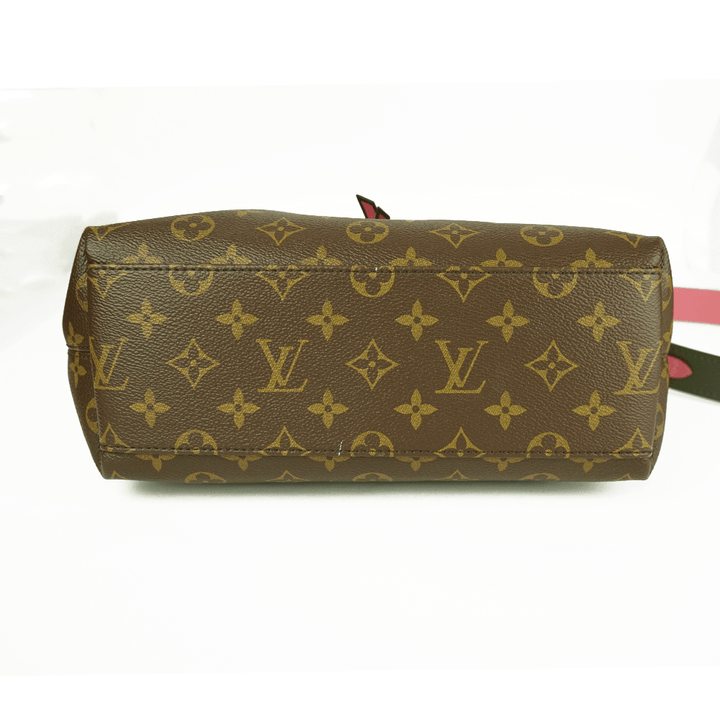 Base View of Louis Vuitton Tuileries Besace Monogram Satchel